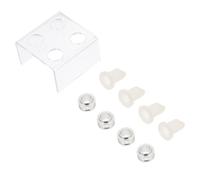 BETOOKY Kit para Hacer Labiales Moldes de Silicona, Fácil de Desmoldar y Uso Sencillo, Incluye 4 Moldes y Anillos para Crema Labial Artesanal