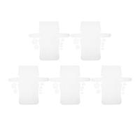 BETOOKY Láminas de Malla Plástica de Color Claro Material Plástico Resistente 5 Piezas Estructura de Rejilla para Hacer Bolsos para Manualidades y Decoración al Aire Libre