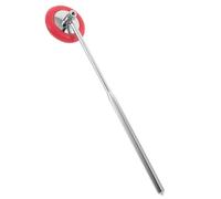 BETOOKY Martillo de Prueba Neurológica de Aleación de Aluminio, Cabeza Circular Roja, Herramienta de Diagnóstico Clínico Ligera para Neurología y Fisioterapia en Hospitales y Clínicas