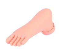 BETOOKY Modelo de Práctica de Uñas de Pie Derecho Flexible Tacto Real para Entrenamiento de Arte de Uñas, Herramienta Ligera para Manicura y Pedicura Profesional