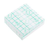 BETOOKY Paleta de Maquillaje Desechable de Mano 7x7 Cm Película Pu, 100 Unidades para Mezclar Bases Líquidas, Pigmentos y Esmaltes, Accesorios Cosméticos Profesionales Color Aleatorio