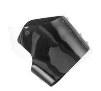 BETOOKY Paleta de Mezcla de Maquillaje Negra de Pu, Bandeja Cosmética Portátil para Base y Sombra de Ojos, Plato para Mezclar Maquillaje Profesional, Herramienta Esencial para Uso