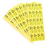 BETOOKY Pegatinas Esd Antielectrostáticas 450 Unidades 55x25 Mm Adhesivas Amarillas Señal de Advertencia para Dispositivos Estáticos, Oficinas, Tiendas y Uso Industrial Interior y