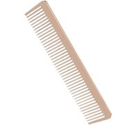 BETOOKY Peine para Bigote y Cabello de Aleación de Zinc Dorado Seguro para Cabello y Manos Pulido de Calidad Adecuado para Corte de Bigote y Profesional