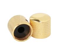 BETOOKY Perillas Giratorias de Volumen Eléctrico, Juego de 2 Piezas de Metal Dorado Tornillo, Perillas de Control de Tono Compatibles Accesorios para Guitarra