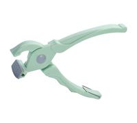BETOOKY Pinza para Platos y Cuencos Domésticos, Clip de Cocina Antideslizante, Resistente al Calor, Plástico Reutilizable, Color Verde Nórdico, 1 Pieza, Adecuado para Manipular Utensilios