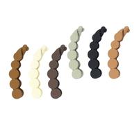 BETOOKY Pinzas de Plátano Grandes para Cabello Grueso y Fino Set de 6 Garra de Pelo Mate en Colores y Accesorios Versátiles para Ducha y Peinado Diario