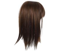 BETOOKY Postizo de Cabello Natural para Mujer Clip, Ligero y Ajustable, Peluca Invisible Parte Superior Efecto Natural y Volumen