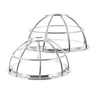 BETOOKY Protector de Alambre para Detectores de Alarmas contra Incendios, 2 Fundas Huecas Resistentes Montaje sin Desmontar, Ideales para Oficinas, Hogares y Locales Comerciales