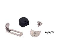 BETOOKY Protector de Dedos Soporte Metálico y Plástico Negro para Clarinete con Tornillos Reduce Dolor para Pulgar en Ensayos y Conciertos
