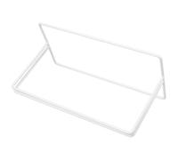 BETOOKY Soporte de Partición de Escritorio de Rejilla Metálica Grande 21x10x10 Cm, Base Robusta para Panel Divisor, Clip Práctico Multiusos para Oficina y Organización de Espacio