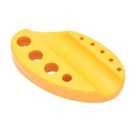 BETOOKY Soporte para Pigmentos de Silicona Amarillo Ovalado, Resistente y Estable para Tazas, Adecuado y Trabajos de Labios Flotantes