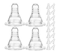 BETOOKY Tapones de Silicona para Botellas 20 Piezas, Accesorios para Juegos de Bebidas para Adultos, Tetinas Ajustables 3,7 Cm para Fiestas y Celebraciones, Material Seguro y