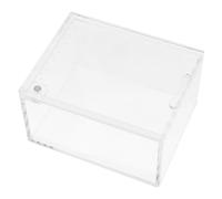 BETOOKY Terrario de Reptiles Acrílico Orificios de Ventilación, Caja Transparente para Alimentación y Prevención de Escapes, Montaje Manual para Terrarios de Mascotas