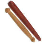 BETOOKY Varillas de Masaje de Madera 2 Piezas, Herramientas de Acupresión para Punto de Acupuntura, Palo de Masaje Compacto y Ligero para Bienestar y Relajación de Pies en Casa y Salón