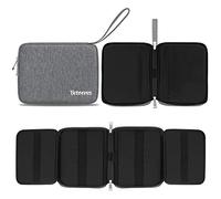 Betoores Bolsa de Almacenamiento para Correa de Reloj, Impermeable Estuche Bolsa para Correa de Smartwatch, Organizador de Banda Mantener 20 Bandas de Reloj, Compatible con Smartwatch - Gris