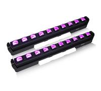 BETOPPER 10x15W RGBW LED Cabeza Movil Haz Wallwasher Luz, Luz de Escenario Efectos de Iluminación Estroboscopica para DJ, Bar, Fiesta, Teatro,Halloween, Navidad,Discoteca, Boda (2)