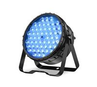BETOPPER Foco PAR LED DMX 162W (54x3W) - Luz Escenario DJ con Control Automático/Música/DMX512,Efectos Estroboscópicos,Para Discotecas, Bodas, Bares LPC015