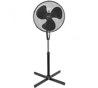 Betron Ventilador de Pie con Mando a Distancia 45W Negro