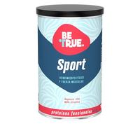 BETRUE SPORT Proteína Vegana de Guisante Pisane™ | Con Creatina, Magnesio Bisglicinato, PEA, MSM y Bromelaína | Rendimiento físico y fuerza muscular| Sin Lactosa, Sin Azúcar, Vegana | 400 g
