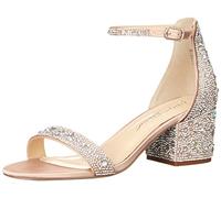 Betsey Blue Johnson Blue Women's Mari Heeled Sandal, Champagne, 11 M US