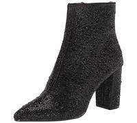 Betsey Johnson Blue Women's SB-Cady Bootie, Black 9.5 M