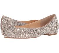 Betsey Johnson Jude, Zapatos Tipo Ballet Mujer, Color Carne Satinado, 40 EU