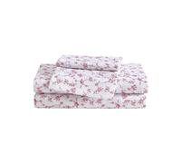Betsey Johnson - Juego de sábanas King, Suave y Ligera, Resistente a la decoloración y a Las Arrugas (Rosa Toile Floral, tamaño King)