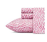 Betsey Johnson Juego de sábanas, poliéster, Betseys Leopard, King