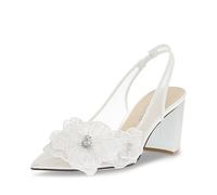 Betsey Johnson Petra, Bomba Mujer, Ivory, 40 EU