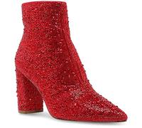 Betsey Johnson SB-Cady, Botas de Moda Mujer, Rojo Excursión Color sólido Getaway Solids, 40 EU