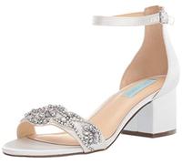 Betsey Johnson SB-Mel, Sandalia con talón Mujer, Reebok Cardio Motion, 39.5 EU