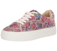 Betsey Johnson Tenis Sidny para Mujer, Floral Multicolor, 40.5 EU
