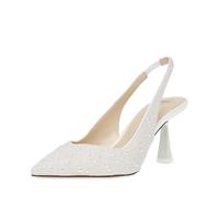 Betsey Johnson Zapatos de tacón Clark para Mujer, Marfil, 37.5 EU