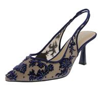 Betsey Johnson Zapatos de tacón Nikki para Mujer, Marino, 40 EU