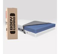 bett1 - Colchón BODYGUARD® 180x200 cm, 2 lados de firmeza en un solo colchón (firmeza media/más firme), espuma alta densidad, funda lavable a 60°