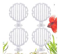 Betta Bed, Comfort Betta Fish Tank Accessories, 1.57in Portable Aquarium Decor, Versatile Safety Resting Place for Spawning, Sleeping, Aquarium Landscaping