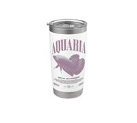 Betta Fish Keeper ropa de calle moderna Vaso térmico de acero inoxidable de doble pared