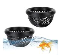 Betta Fish Resting Cave - Leaf Hammock Set, Floating Hammocks, 2 Pieces Aquarium Shelter | Tank Bed for Suitable Freshwater Terrarium Home Office Living Room Aquatic Decoration Habitat Enhancement