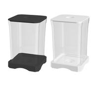 Betta Fish Tank, Desktop Aquarium, compacto rectangular de diseño transparente de , LED Light Starter Kit with Filtration Ideal for Home Or Offices, 4,65 x 6,97 pulgadas