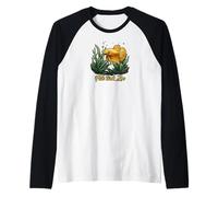 Betta Fish Tank Zen Aquarium Aquatic Life Lover Camiseta Manga Raglan