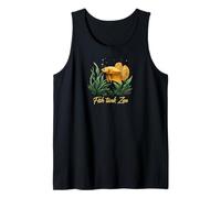 Betta Fish Tank Zen Aquarium Aquatic Life Lover Camiseta sin Mangas