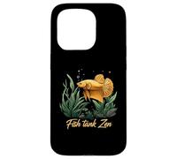 Betta Fish Tank Zen Aquarium Aquatic Life Lover Carcasa para iPhone 15 Pro