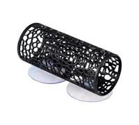 Betta Fish Tunnel Toy - Fish Tank Hiding Cave with Suction Cups | Small SHR