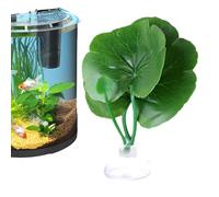 Betta - Hamaca de pescado para Betta, hojas falsas de pescado Betta, hojas falsas para tanque pequeño, almohadilla de hojas con ventosa para jubilación de peces, cama de pescado para tanque