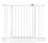 Bettacare Barrera de Seguridad Easy Fit, 94.3cm - 102.3cm, Blanco, Barrera de Presión para Escaleras, Puerta de Seguridad para Bebés para Puertas, Pasillos y Espacios, Barrera de Seguridad
