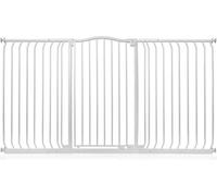 Bettacare Barrera de Tope Curvo para Perros Extra Alta, 170cm - 179cm, Blanca Mate, Extra Alta de 100cm de Altura, Barrera para Mascotas y Perros, Instalación Fácil