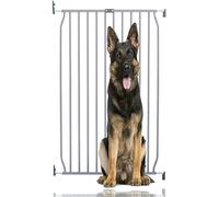 Bettacare Eco Extra Alta Puerta de Mascota de Ajuste con Tornillos, Gris, 70cm - 80cm, Puerta de Perro de Ajuste con Tornillos, Puerta de Seguridad para Cachorro