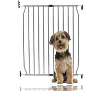 Bettacare Eco Puerta de Mascota de Ajuste con Tornillos, Gris, 70 cm - 80 cm, Puerta de Perro de Ajuste con Tornillos, Puerta de Seguridad para Cachorro