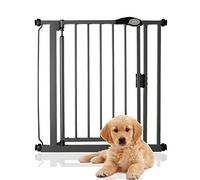 Bettacare Puerta de Seguridad con Cierre Automático, 75cm - 82cm, Gris Pizarra, Puerta de Seguridad con Ajuste a Presión, Puerta de Bebé, Barrera de Seguridad para Puertas Pasillos y Espacios